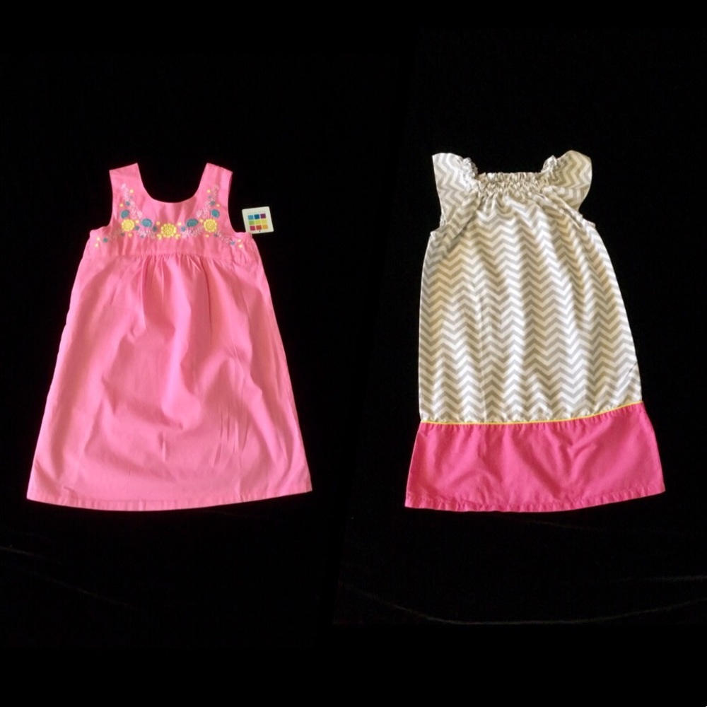 2 - Girl’s Healthtex Dresses - sz 5T